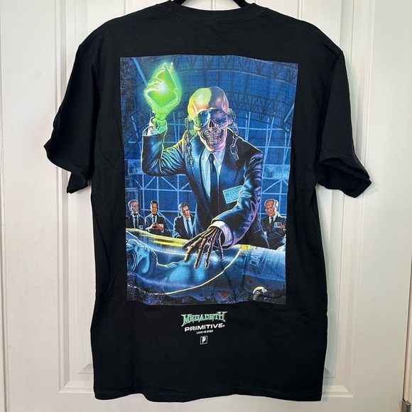 Primitive x Megadeath Loud as Ever Hangar Tee Sz SMALL - NEW - Picture 7 of 8